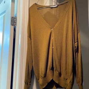 Zara dolman sleeve light cardigan size M
